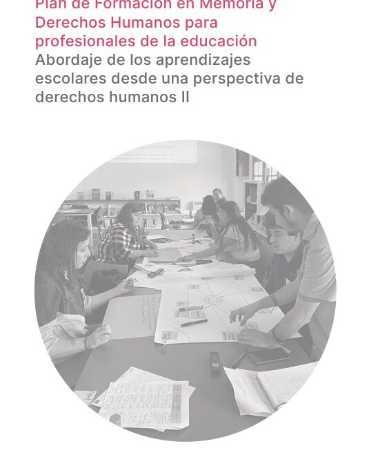 Plan de Formación en Memoria y  Derechos Humanos para  profesionales de la educación  Abordaje de los aprendizajes  escolares desde una perspectiva de  derechos humanos II